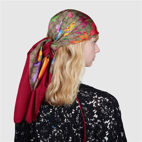 red gucci headscarf|Gucci head scarf cheap.